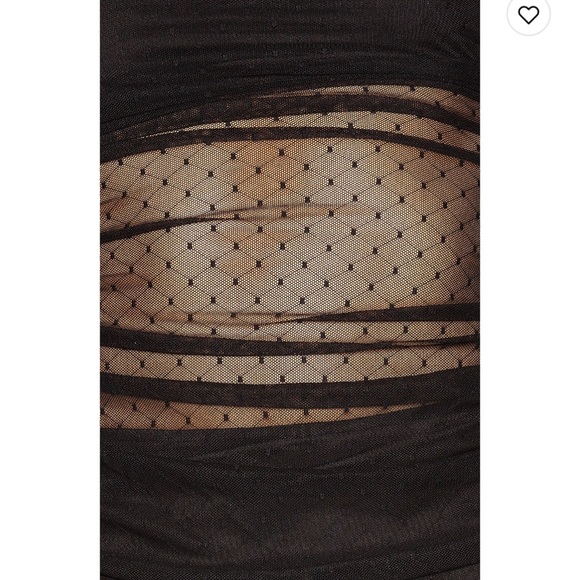 H:ours Black Agnor Midi dress - Picture 3 of 3